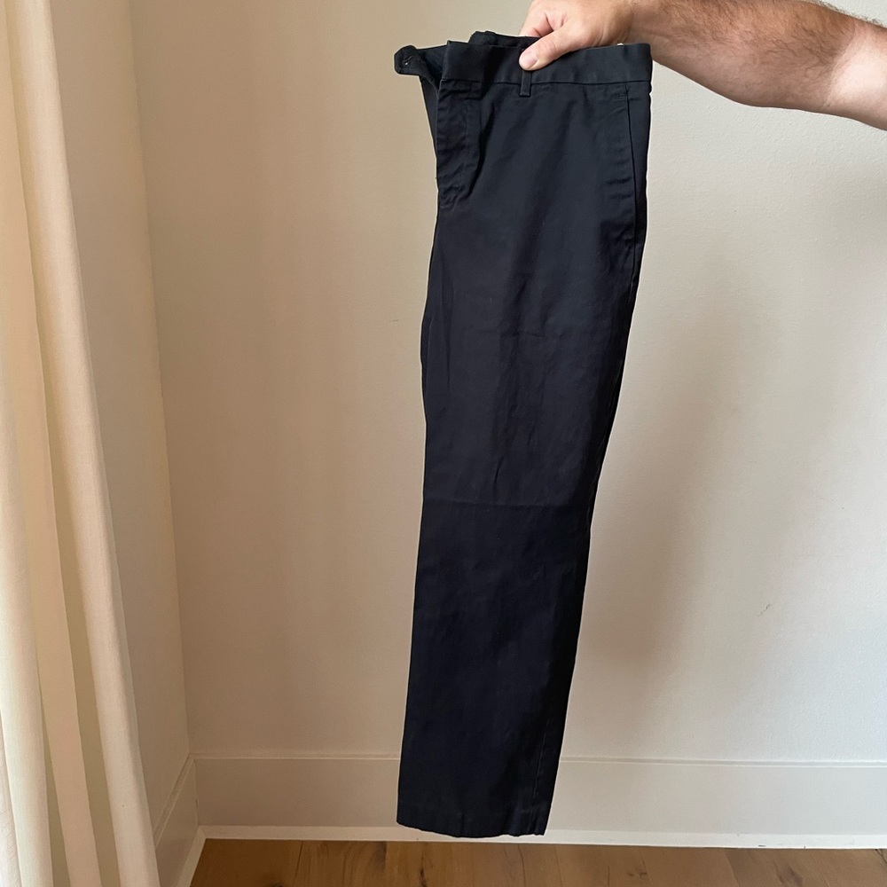 Express Producer Men's Flat Front Dress Pants black Size 34/32